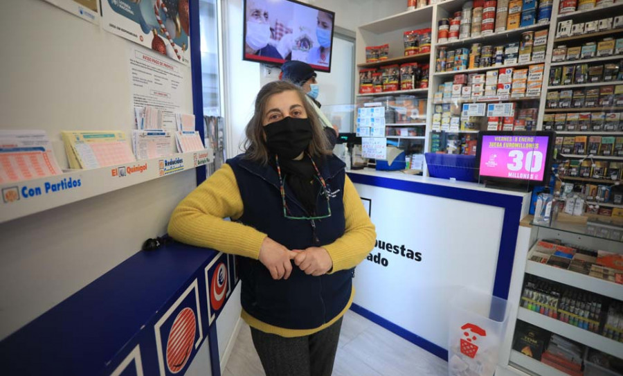 La lotería del Niño lleva hasta  A Coruña un pellizco de 25.000 euros