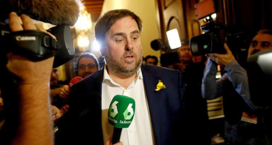 Junqueras y los exconsellers de ERC asumen la aplicación del artículo 155