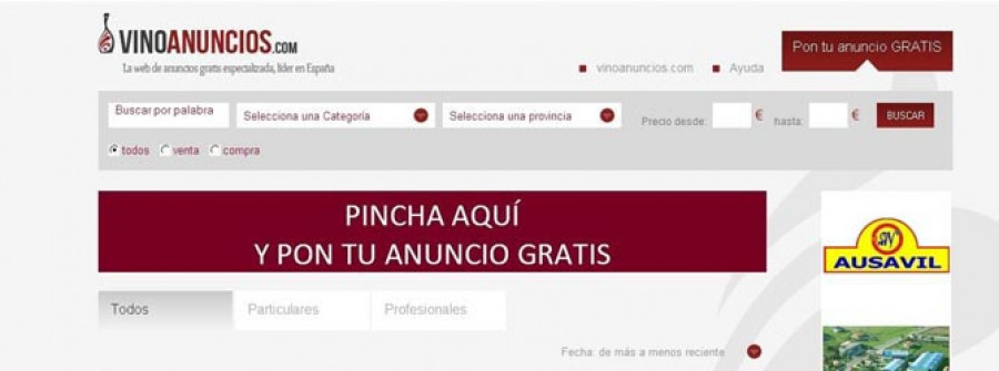 Un joven coruñés despunta en la venta de vino por internet
