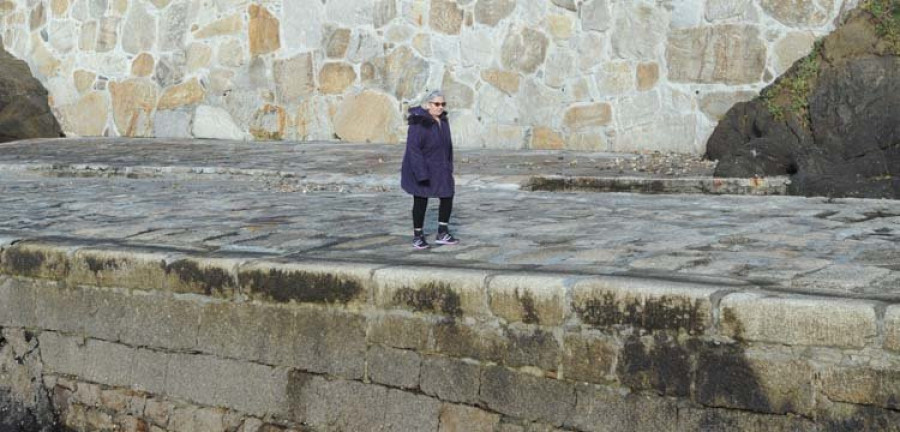 Oleiros exige a Portos de Galicia la reparación del talud del puerto de Santa Cruz antes del verano