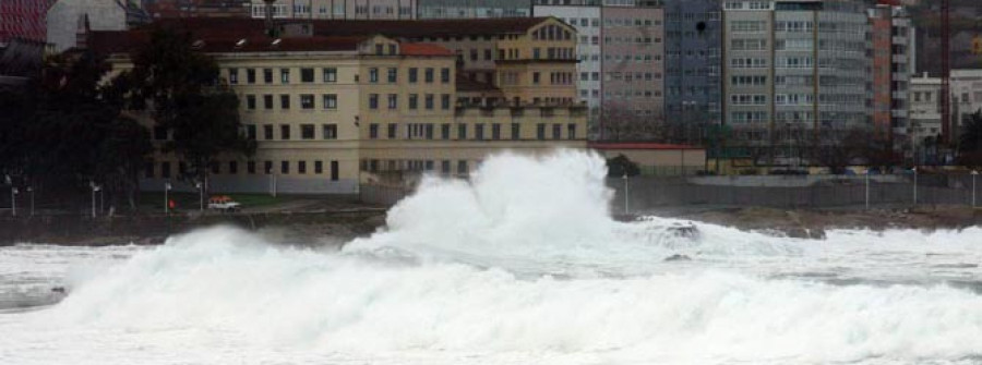 La ciudad solo se libró de los temporales una semana desde que comenzó el año
