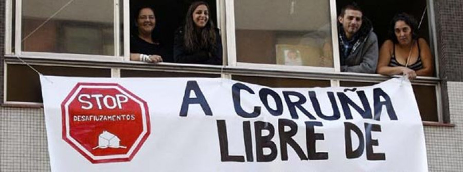 Seis detenidos por resistencia en el desahucio de Elisabeth Sanlés quedan absueltos