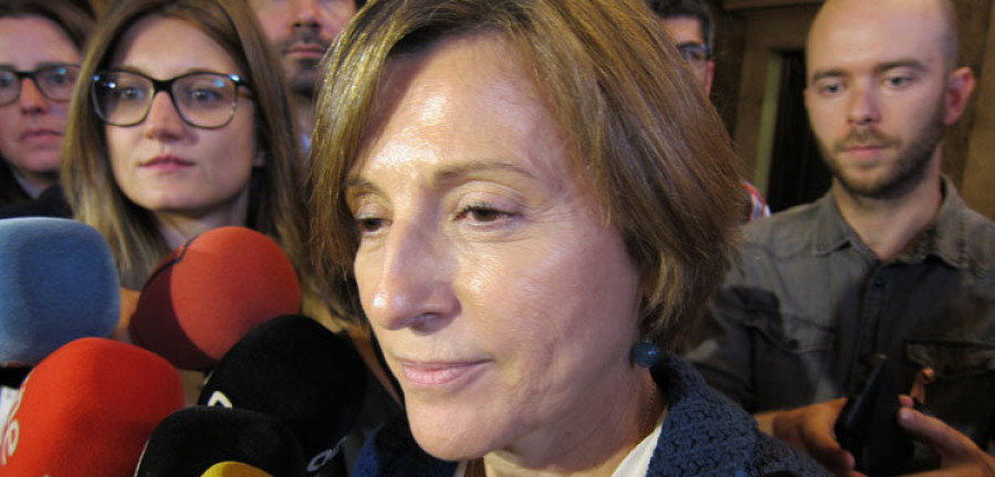 La Fiscalía acusa a Forcadell de un “total desprecio” a la Constitución