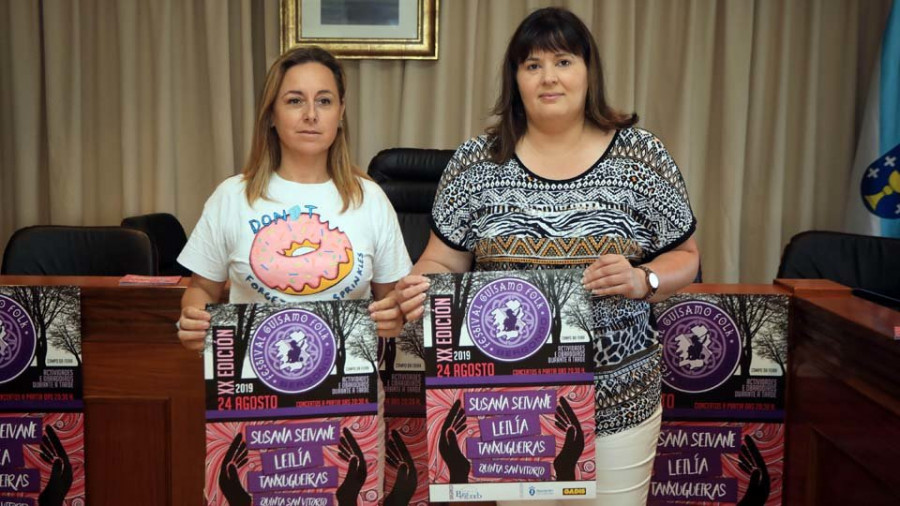 El festival folk de Guísamo se rinde al papel de la mujer en la música con un cartel femenino