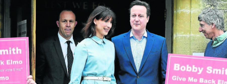 Cameron se perfila como ganador de las elecciones  en el Reino Unido