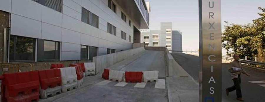 Las nuevas Urgencias del Chuac se abrirán mañana con un acceso por el lateral del edificio