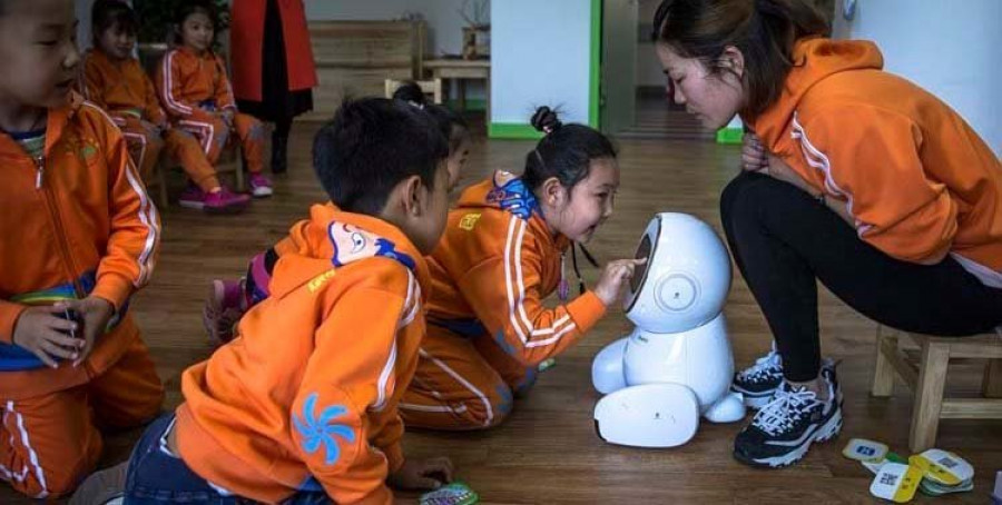 En China, los robots ya participan en la educación de los niños