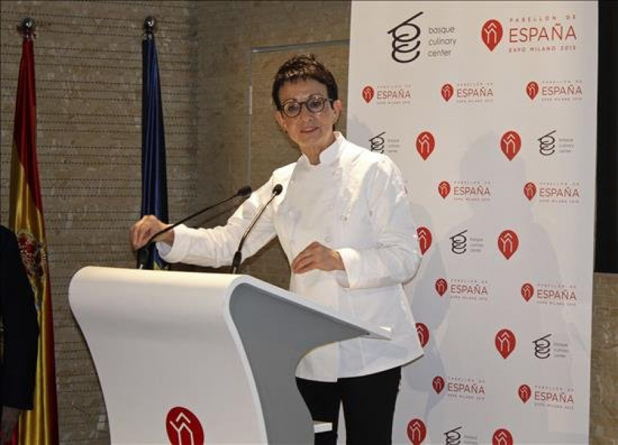 Carme Ruscalleda recomienda cocinar con lo que "ofrece la naturaleza"