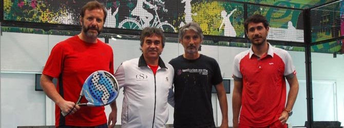 Víctor ‘levantó el pie’ por primera vez desde su llegada para ‘un pádel’