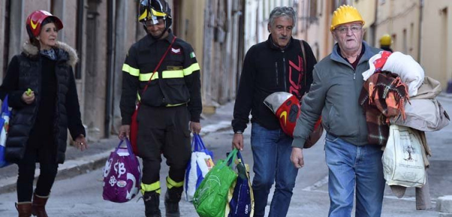 Un terremoto 
de 6,6 grados de magnitud sacude 
el centro de Italia