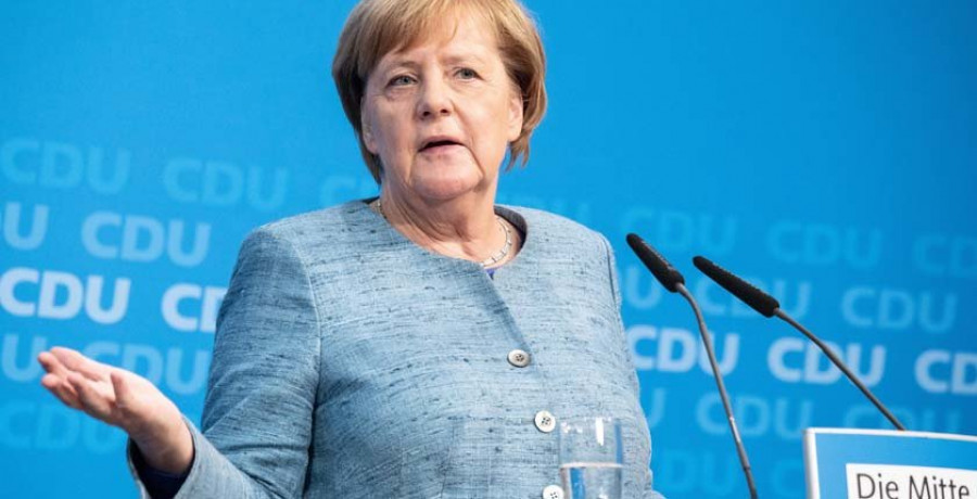 Merkel, dispuesta a hacer "contribuciones considerablemente más altas" al presupuesto de la UE