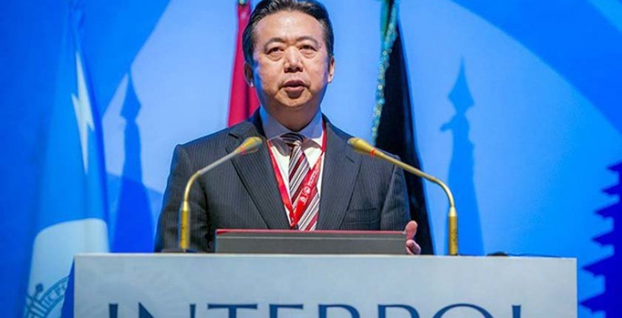 Francia investiga la desaparición en China del presidente de la Interpol