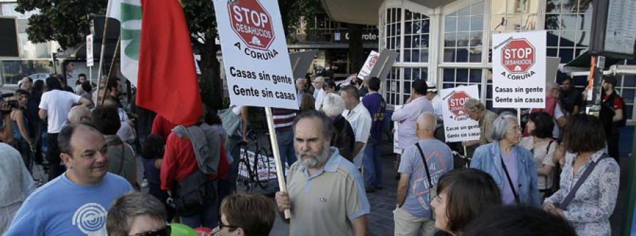 La crisis provoca ya una media de tres desahucios cada día en A Coruña