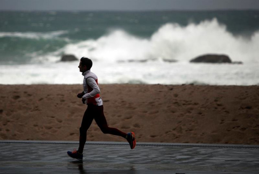 Clima A Coruña: viento fuerte e intenso en el litoral