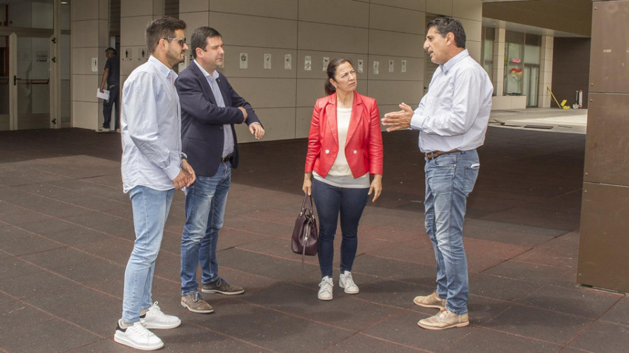 Betanzos comienza 
las obras del patio cubierto del centro
de Educación Infantil 
del Vales Villamarín