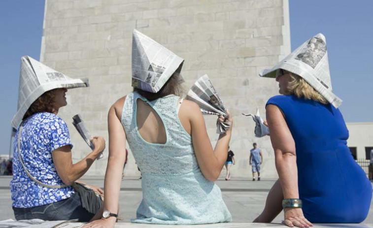 Las temperaturas suben en el inicio de la semana en Galicia