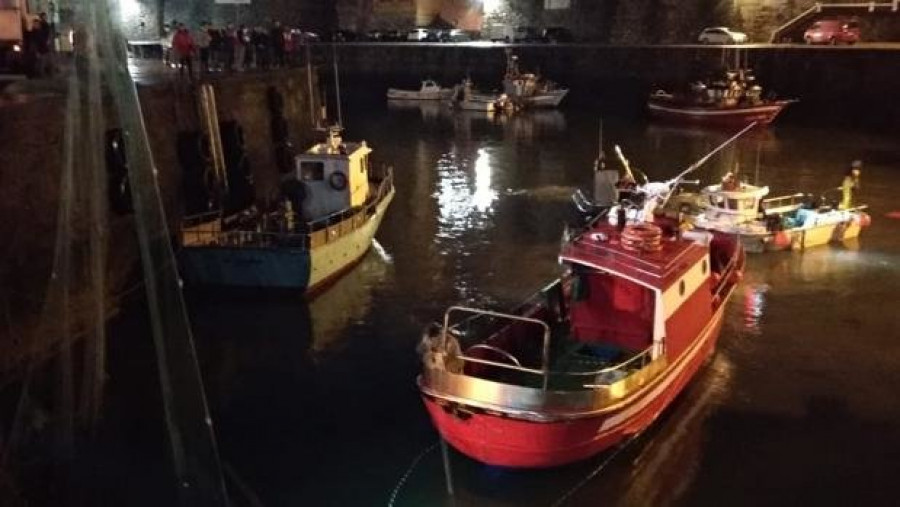 Nueva catástrofe en el mar: Un marinero fallecido en un naufragio en Malpica