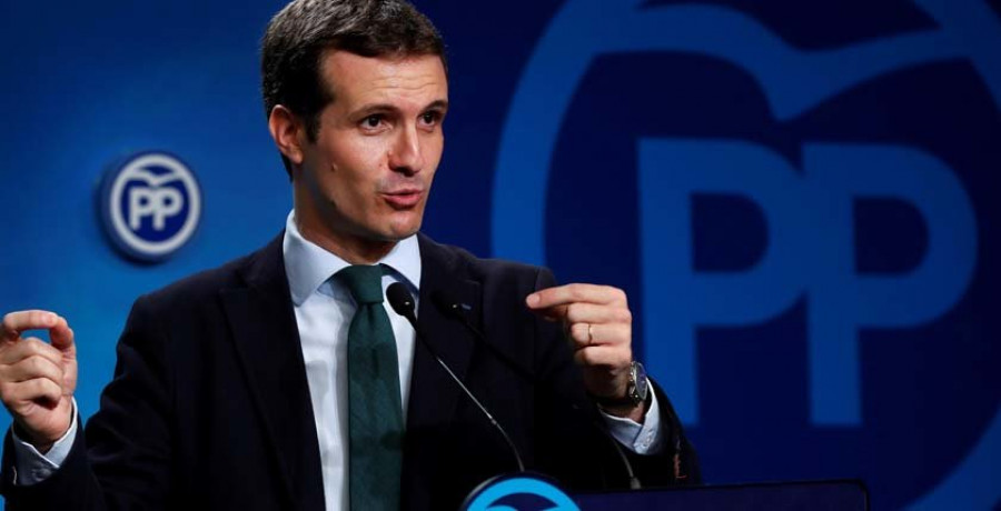 Casado siente “absoluta tranquilidad” sobre su máster y no se plantea dimitir