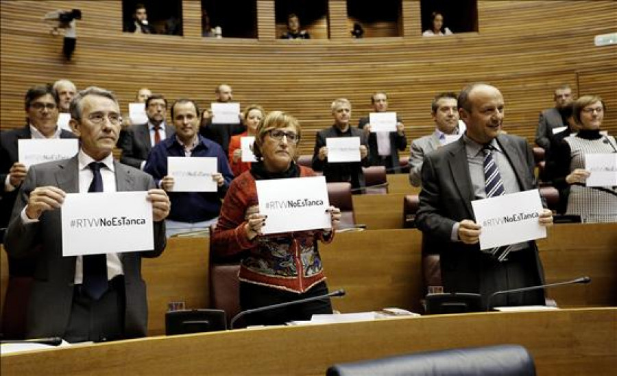El PSOE recurre hoy ante el Tribunal Constitucional el cierre de RTVV