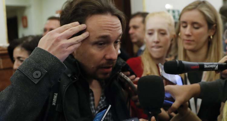 Iglesias desbarata los planes de 
En Comú y anticipa 
el recurso contra 
el artículo 155