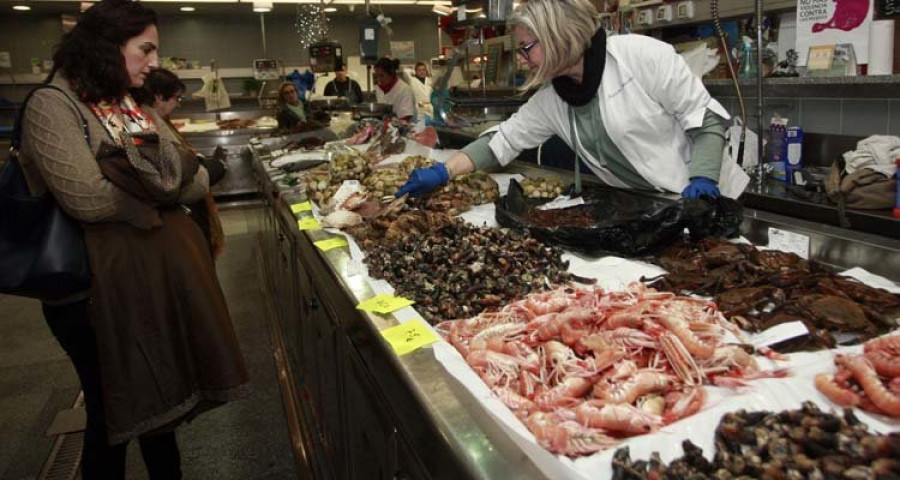 El pescado se encarece más que el marisco con vistas a Nochevieja