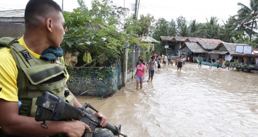 Una tormenta tropical deja al menos 200 muertos en el sur de Filipinas