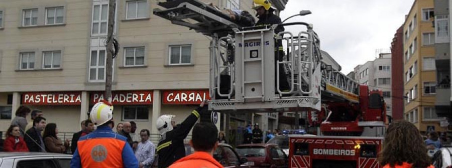 El fiscal pide 14 años para la acusada de incendiar un edificio de O Burgo en 2011