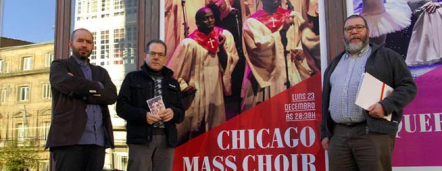 Una veintena de voces de Gospel ponen ritmo a la Navidad en el Colón