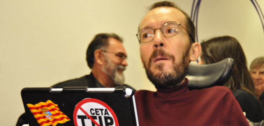 Echenique pide que la próxima asamblea de Podemos sea  sin “batalla” entre Iglesias y Errejón