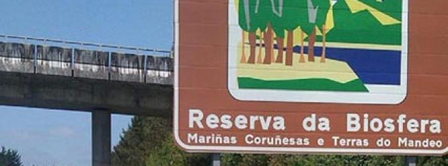 La reserva de la biosfera ya es visible en las principales vías