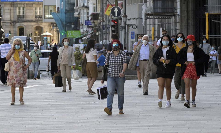 La Xunta constata "mejoras" de la pandemia en A Coruña y otros municipios donde se adoptaron medidas