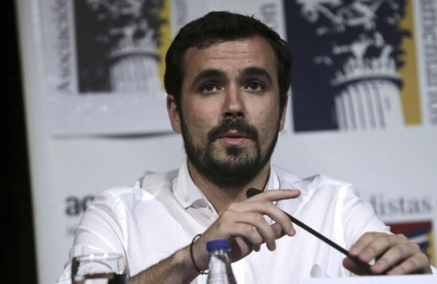 Alberto Garzón: "Cuanta más gente vote, más asegurado estará el cambio histórico en España"