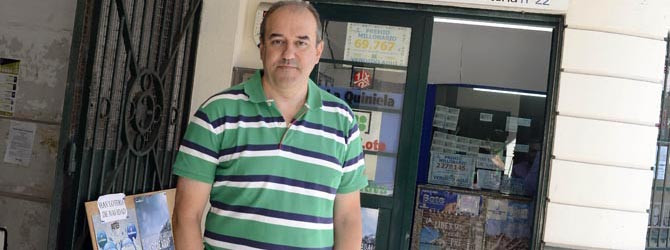 “Que el boleto premiado acabase en mis manos es surrealista”
