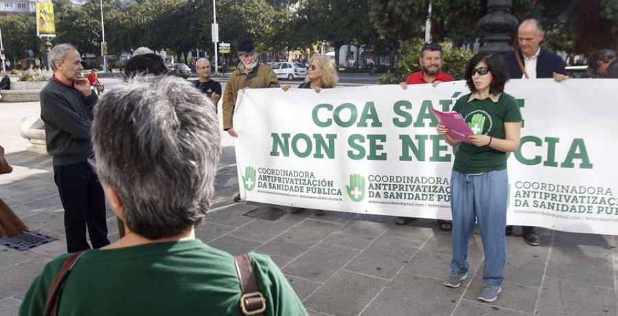 Defienden la sanidad pública en el Obelisco