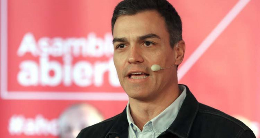 Pedro Sánchez reitera que la izquierda tiene que defender la soberanía nacional de España