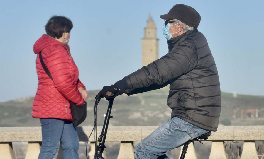 La ciudad de A Coruña sumó 517 nuevos positivos en los últimos 14 días