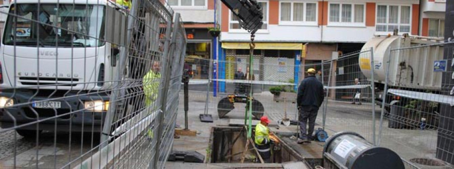 Culleredo mejora la estética de las calles peatonales de O Burgo