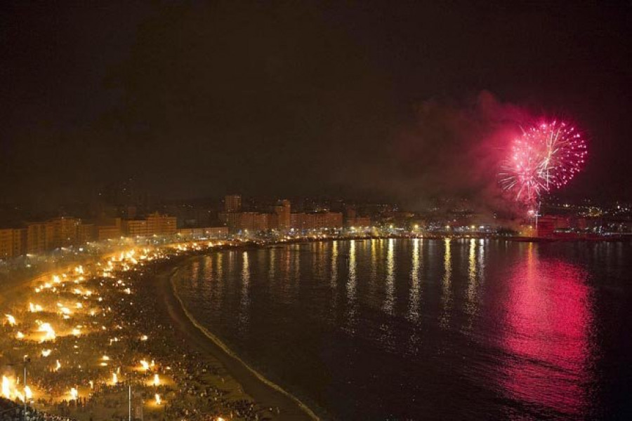 Las hogueras en los arenales solo  se podrán realizar con la madera  que entregará el Ayuntamiento