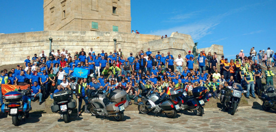 Los “polis-moteros” dicen adiós hasta el año que viene