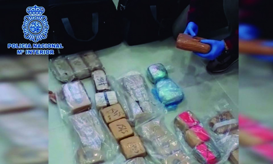Intervenido en Marbella un alijo de 27 kilos de heroína destinado a Galicia