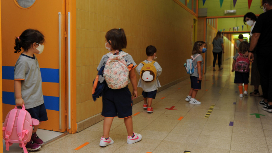 Seis centros educativos detectan casos de Covid-19 en un solo día en Galicia