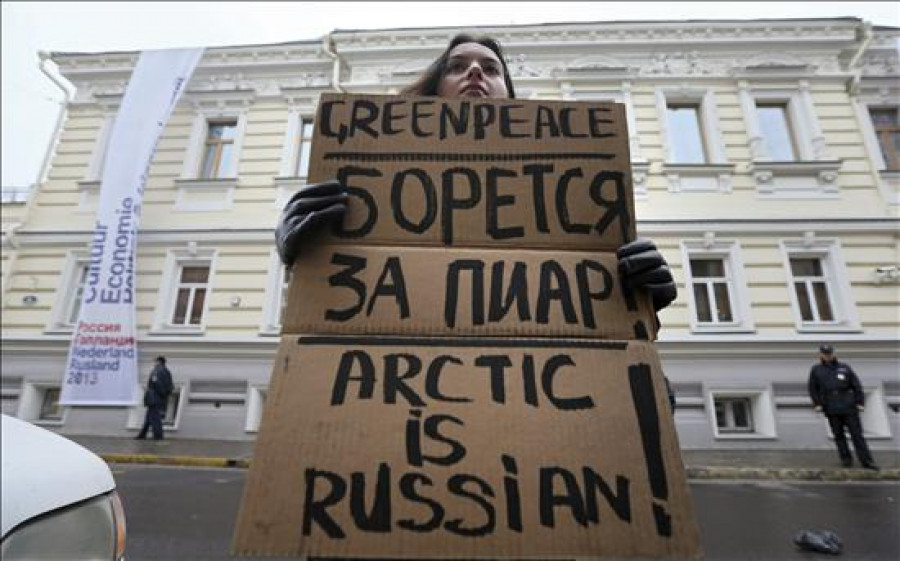 Greenpeace recurrirá los cargos de gamberrismo contra los activistas del "Arctic Sunrise"
