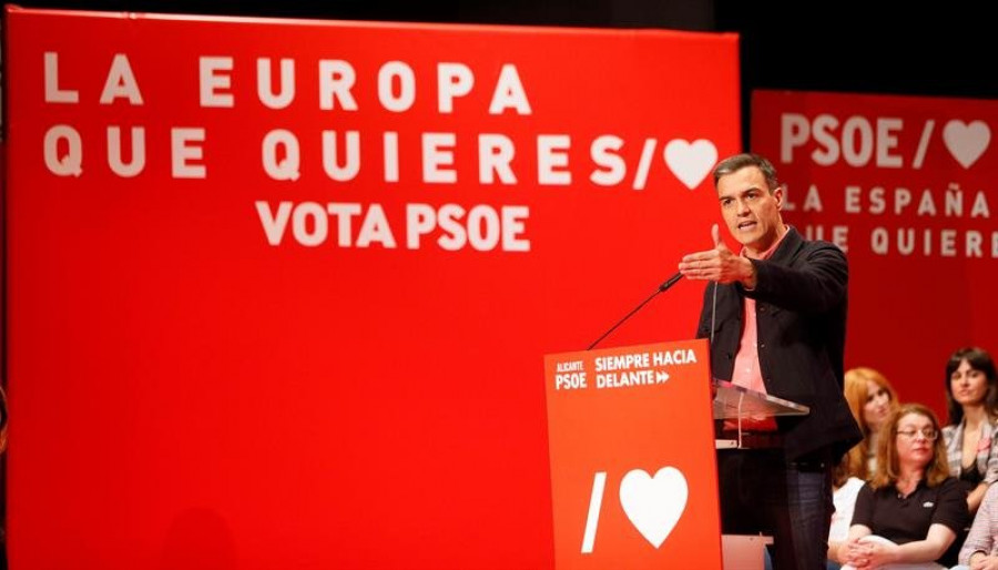 Sánchez pide a los españoles rematar "la faena" el 26M