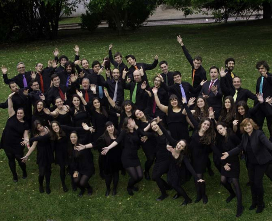 El Coro Gaos ofrece un concierto especial en colaboración con el Banco de Alimentos Rías Altas