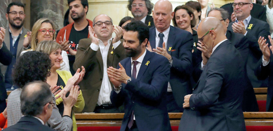 El independentismo revalida el control de la Mesa del Parlament