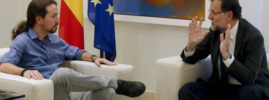 Pablo Iglesias rechaza el “búnker” antisecesionista del PP, el PSOE y C’s y pide el referéndum