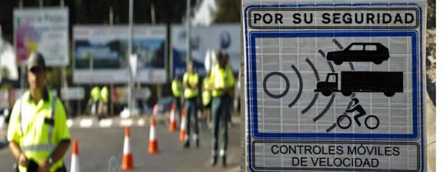 La Guardia Civil controlará  las carreteras convencionales  a lo largo de toda esta semana