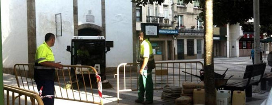 Sada realiza un lavado de cara de  los parques infantiles y de las plazas