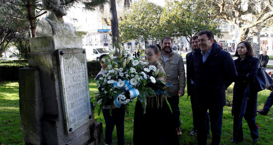 A Coruña cierra el Año Pondal con un homenaje al autor del himno gallego