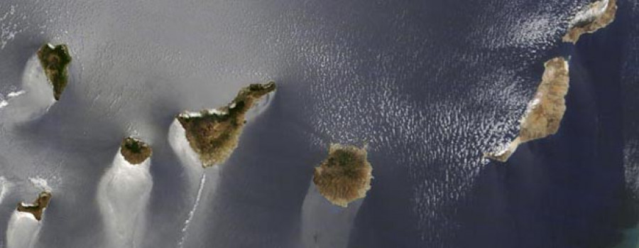 La imagen de las islas Canarias desde satélite, de nuevo foto del año para los seguidores de la NASA